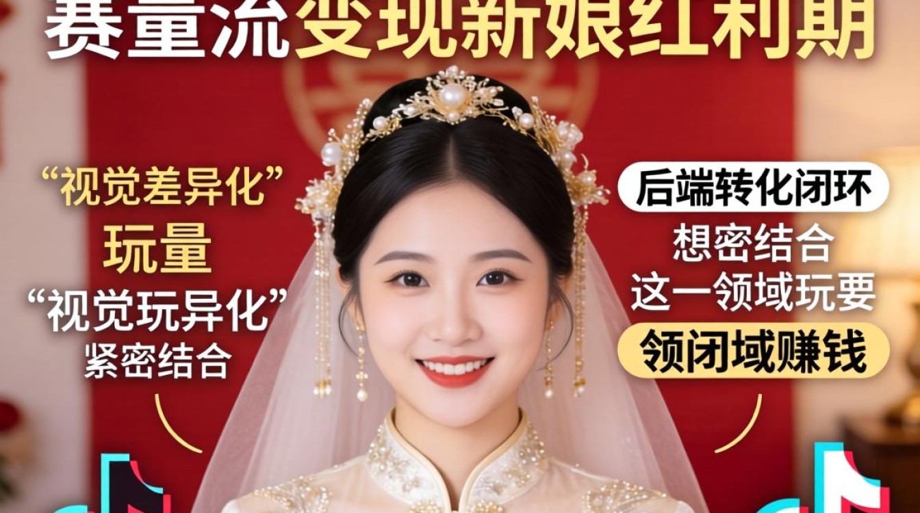 新娘妆拍摄教程与变现技巧