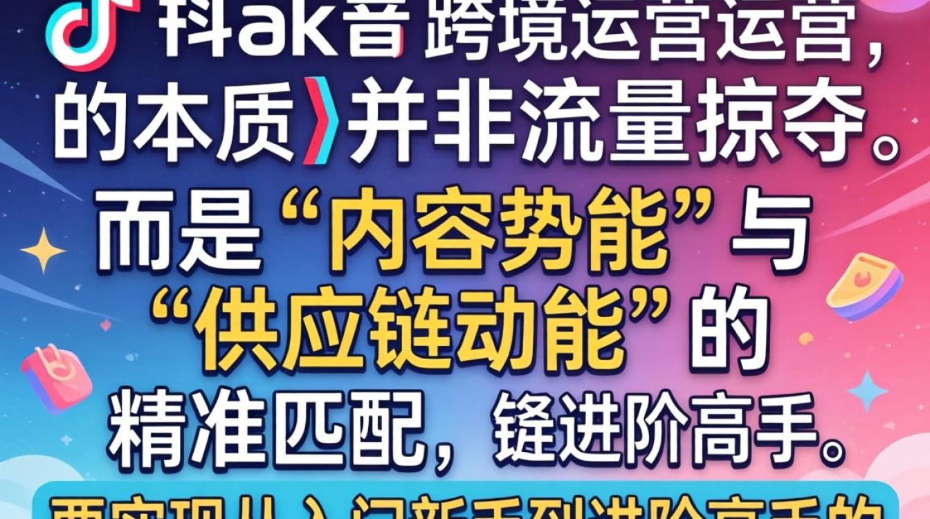 TikTok两仪剑跨境运营怎么学