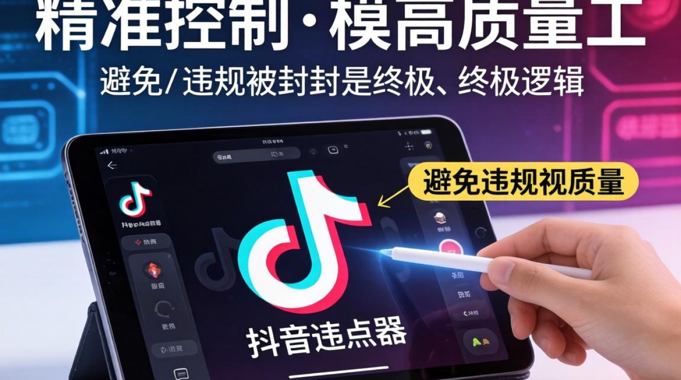 抖音连点器使用教程与防封技巧