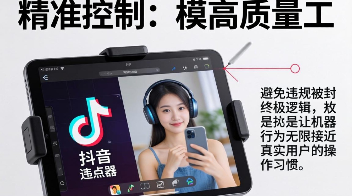 抖音连点器使用教程与防封技巧