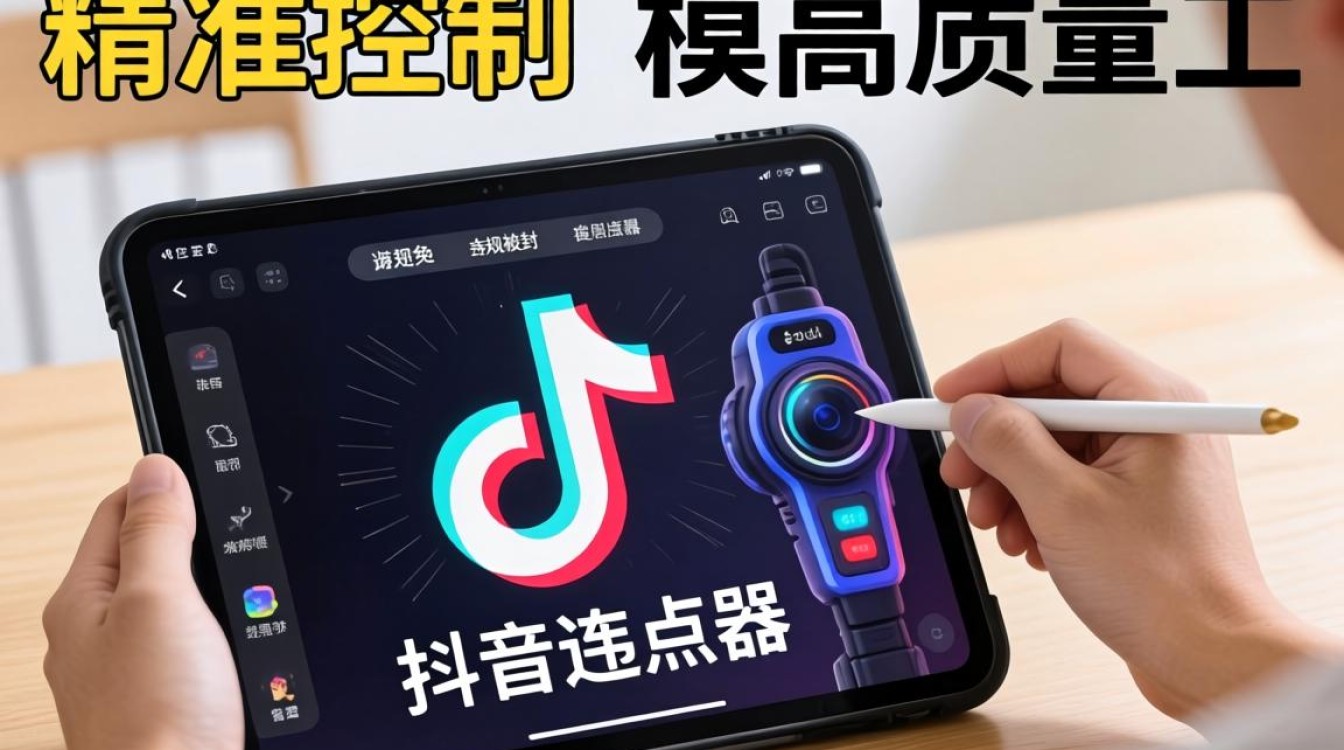 抖音连点器使用教程与防封技巧