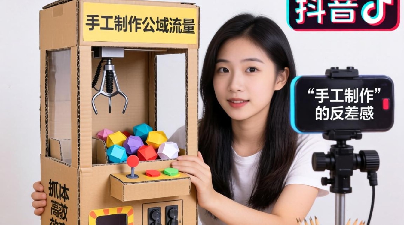 怎么用纸做抓娃娃机抖音