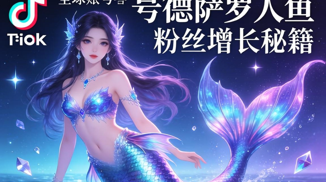 TikTok德萨罗人鱼如何涨粉