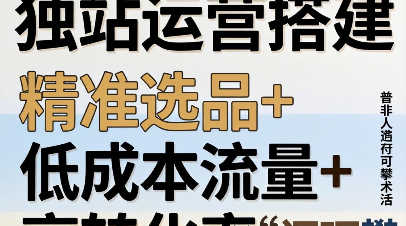 独立站怎么运营搭建 赚钱方法适合普通人做