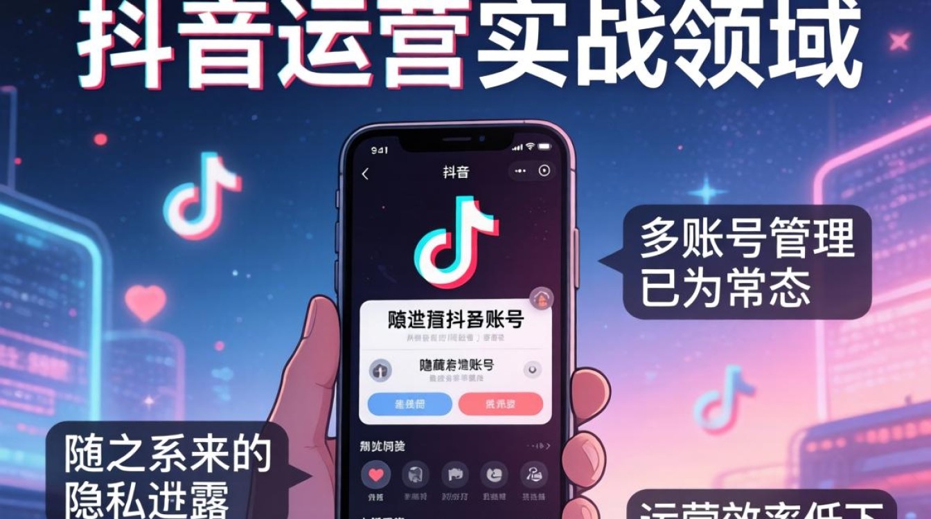 抖音多账号如何一键切换管理