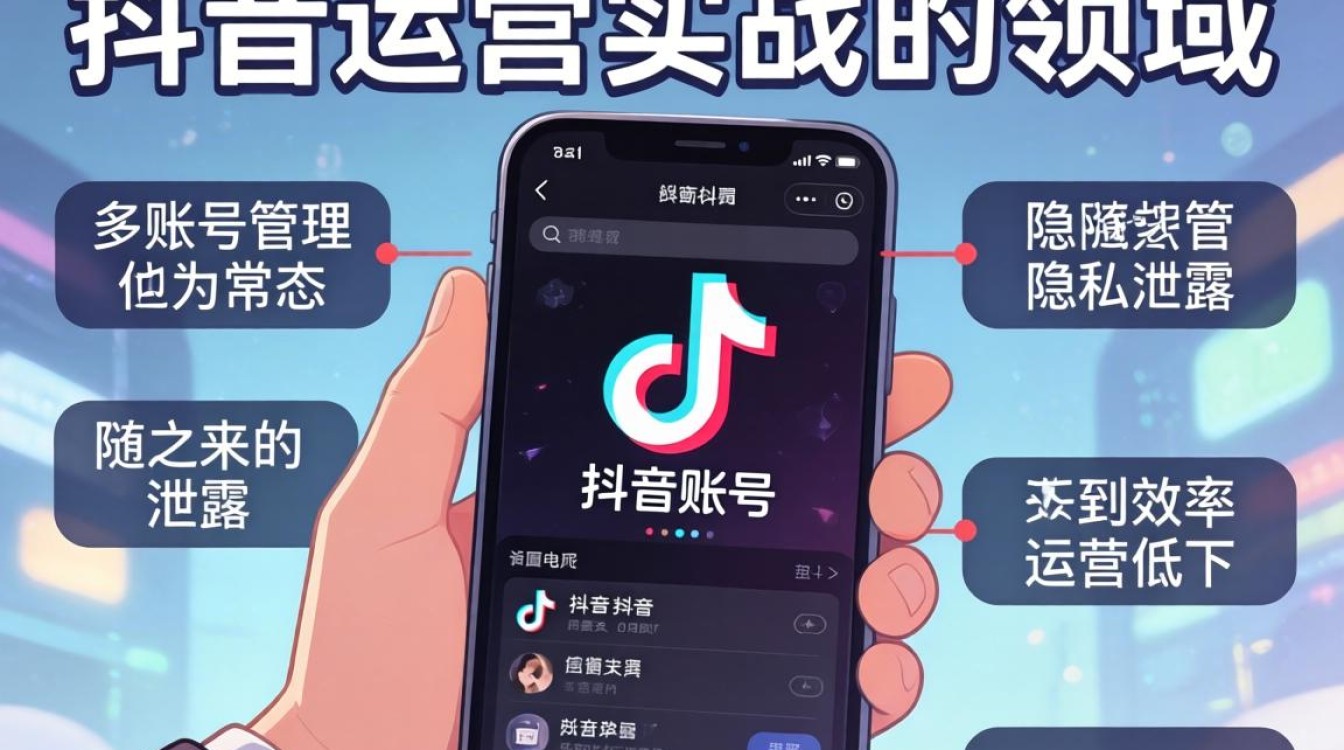 抖音多账号如何一键切换管理