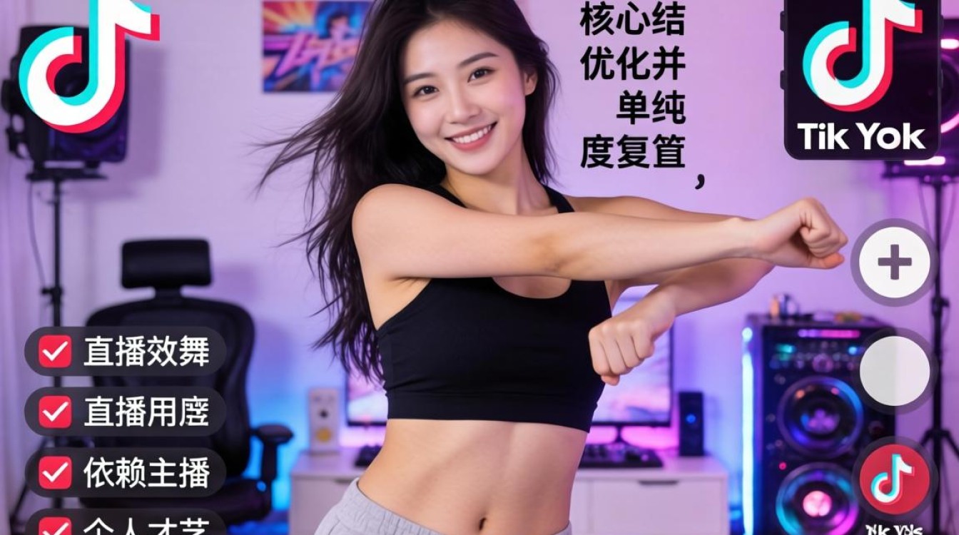 欧美甩臂舞tiktok直播效果如何