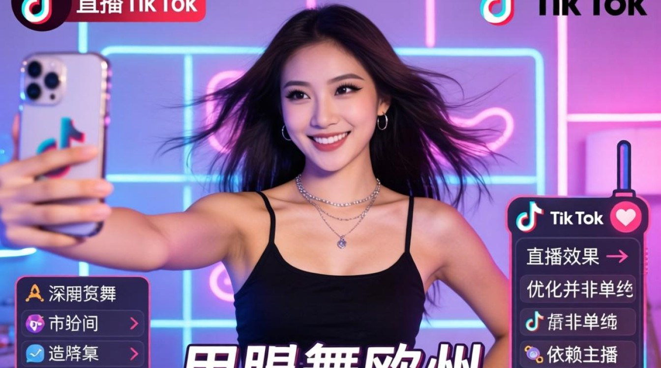 欧美甩臂舞tiktok直播效果如何