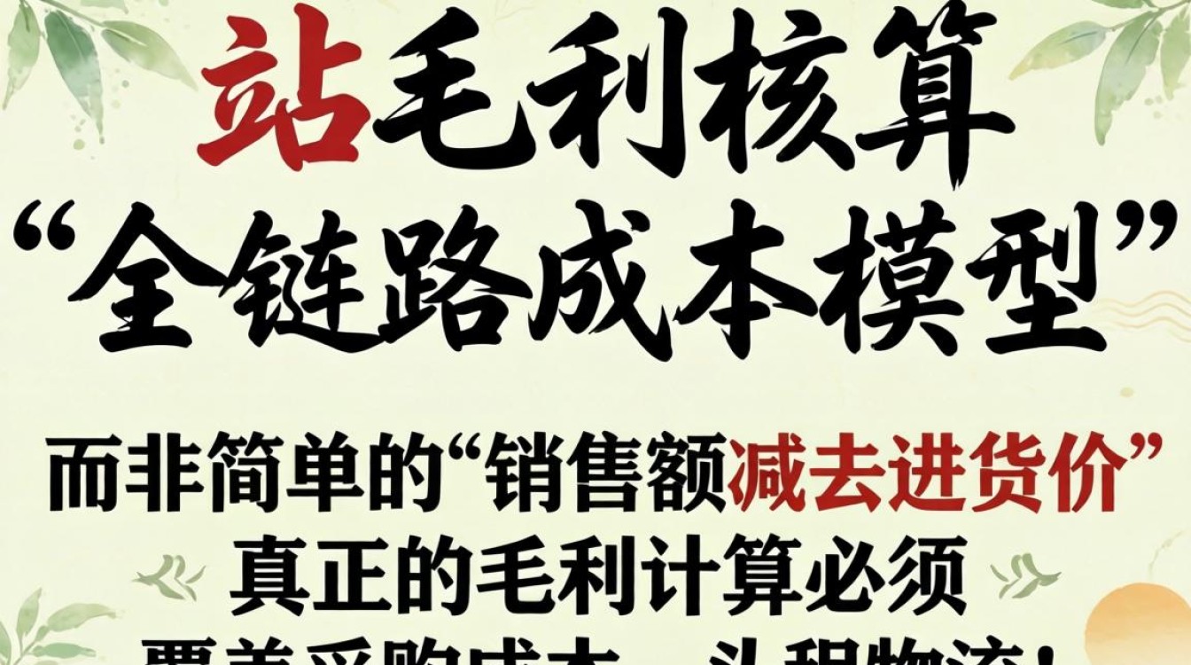 独立站毛利计算公式详解