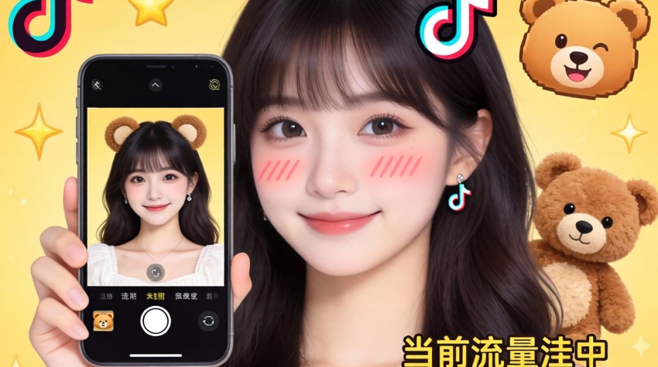 TikTok米莎熊特效怎么弄