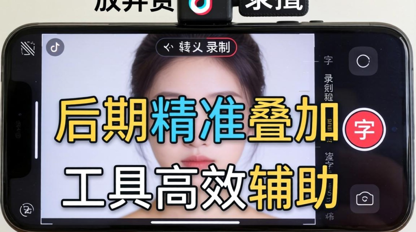 抖音横屏录制怎么加文字