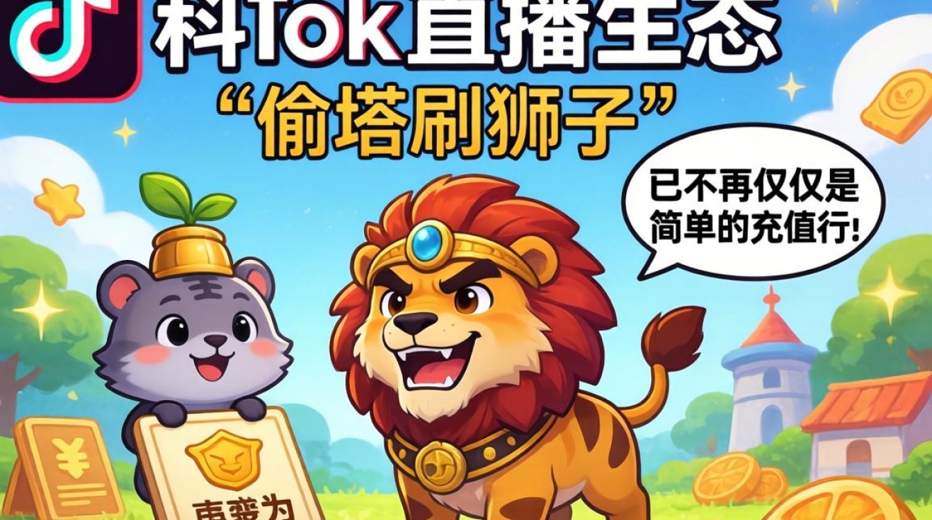 TikTok偷塔刷狮子怎么玩