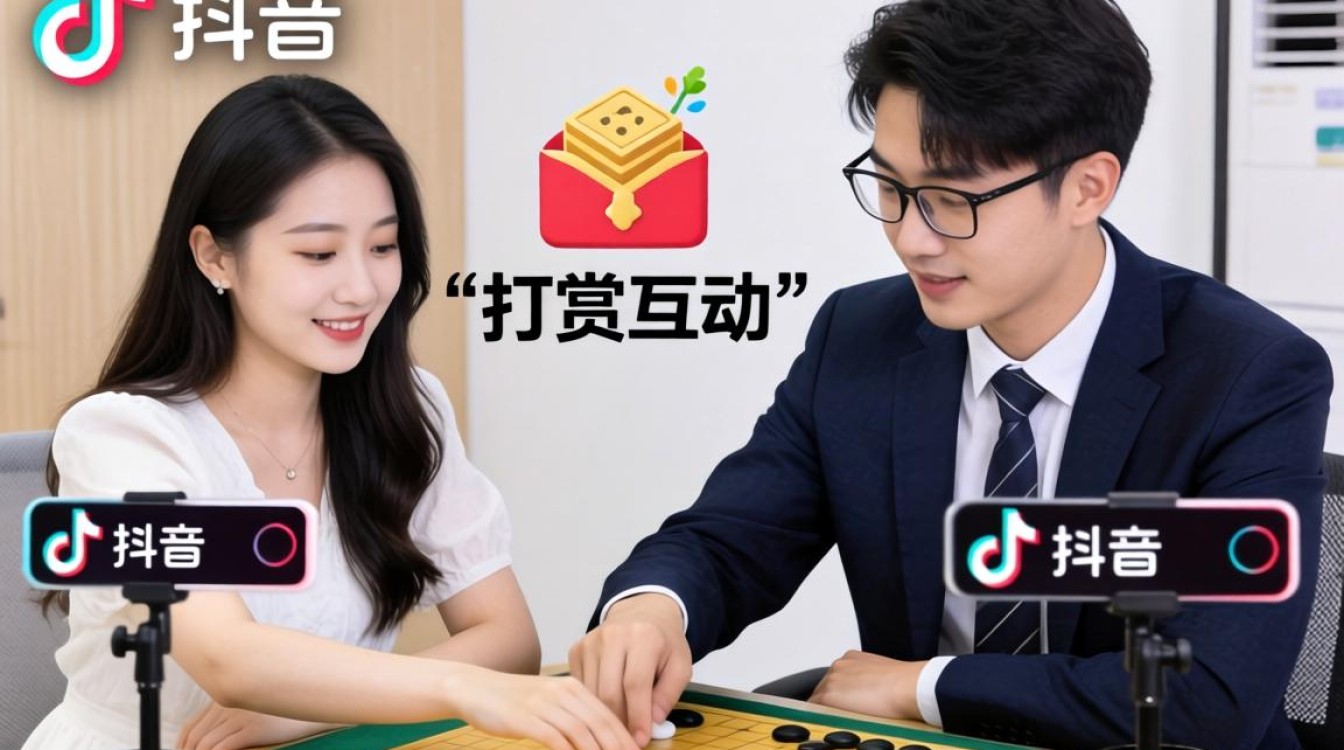 抖音怎么和主播互动下棋