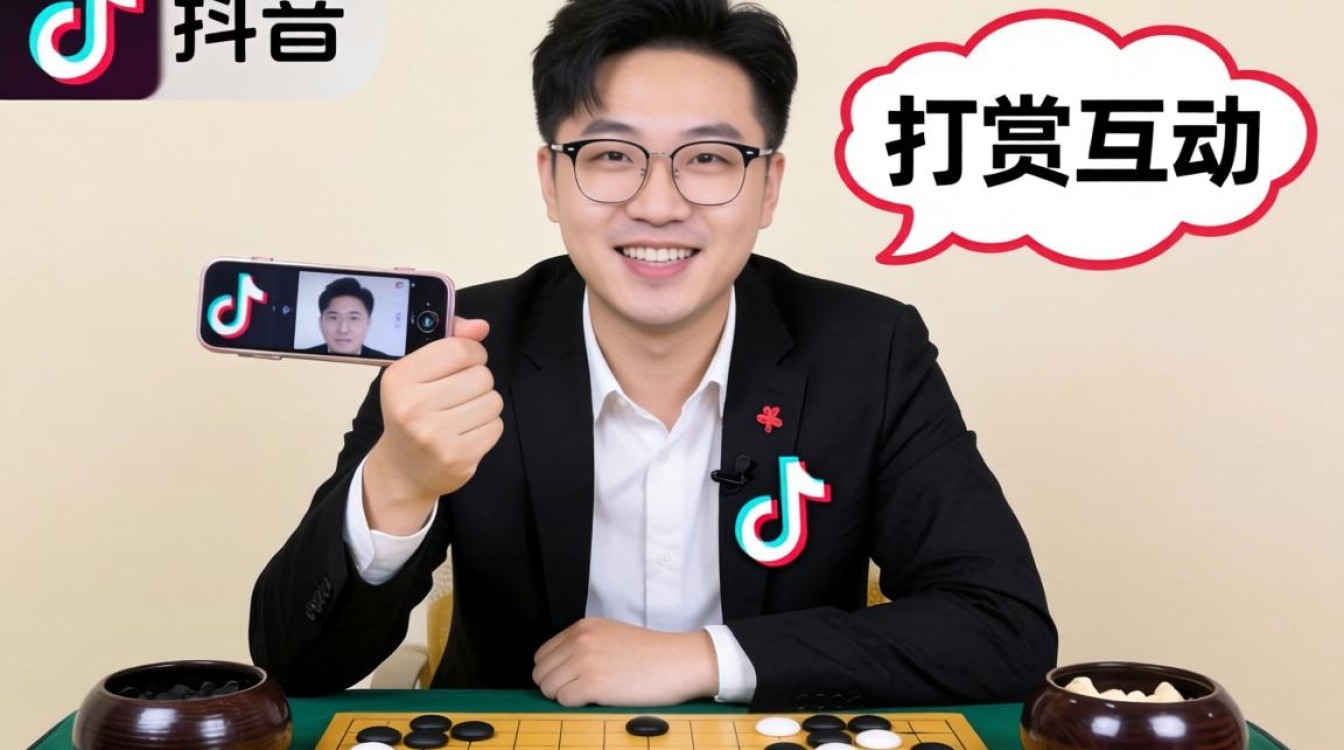 抖音怎么和主播互动下棋