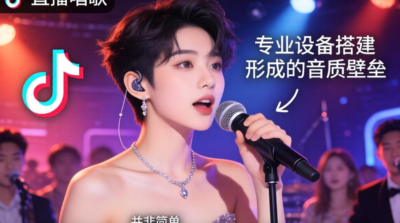 抖音直播k歌唱歌怎么放