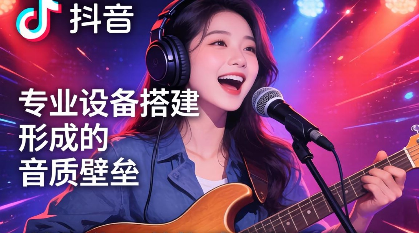 抖音直播k歌唱歌怎么放