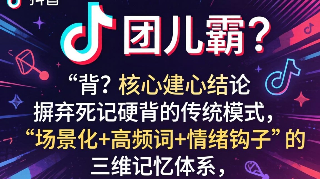 抖音团儿霸英文怎么背