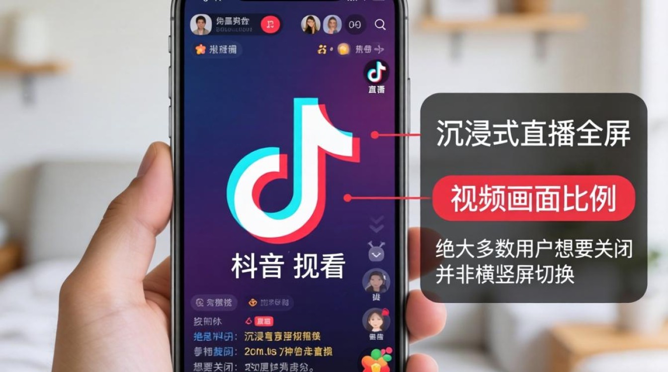 抖音全屏观看模式怎么取消