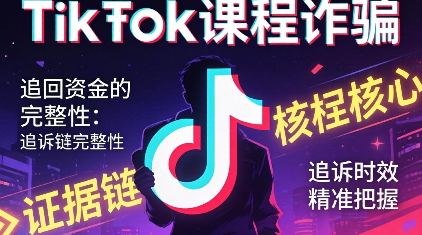 TikTok课程被骗怎么追回