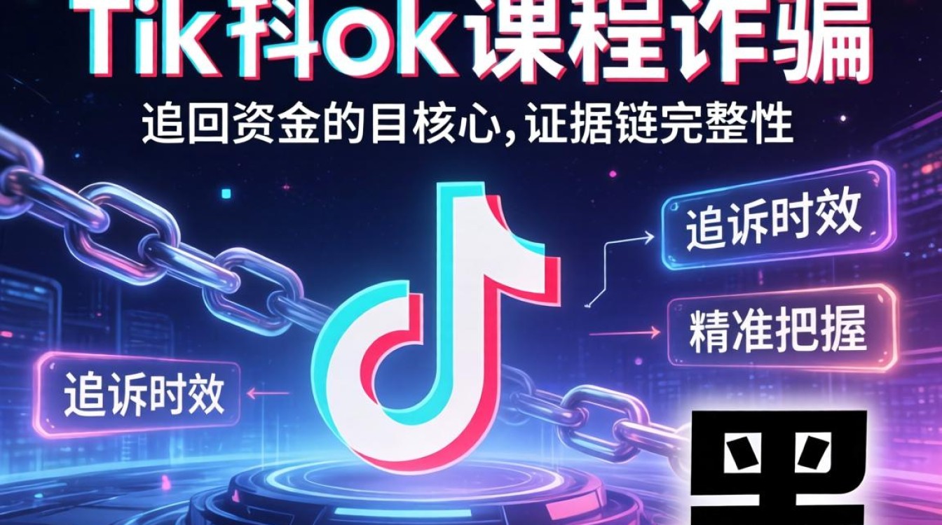 TikTok课程被骗怎么追回