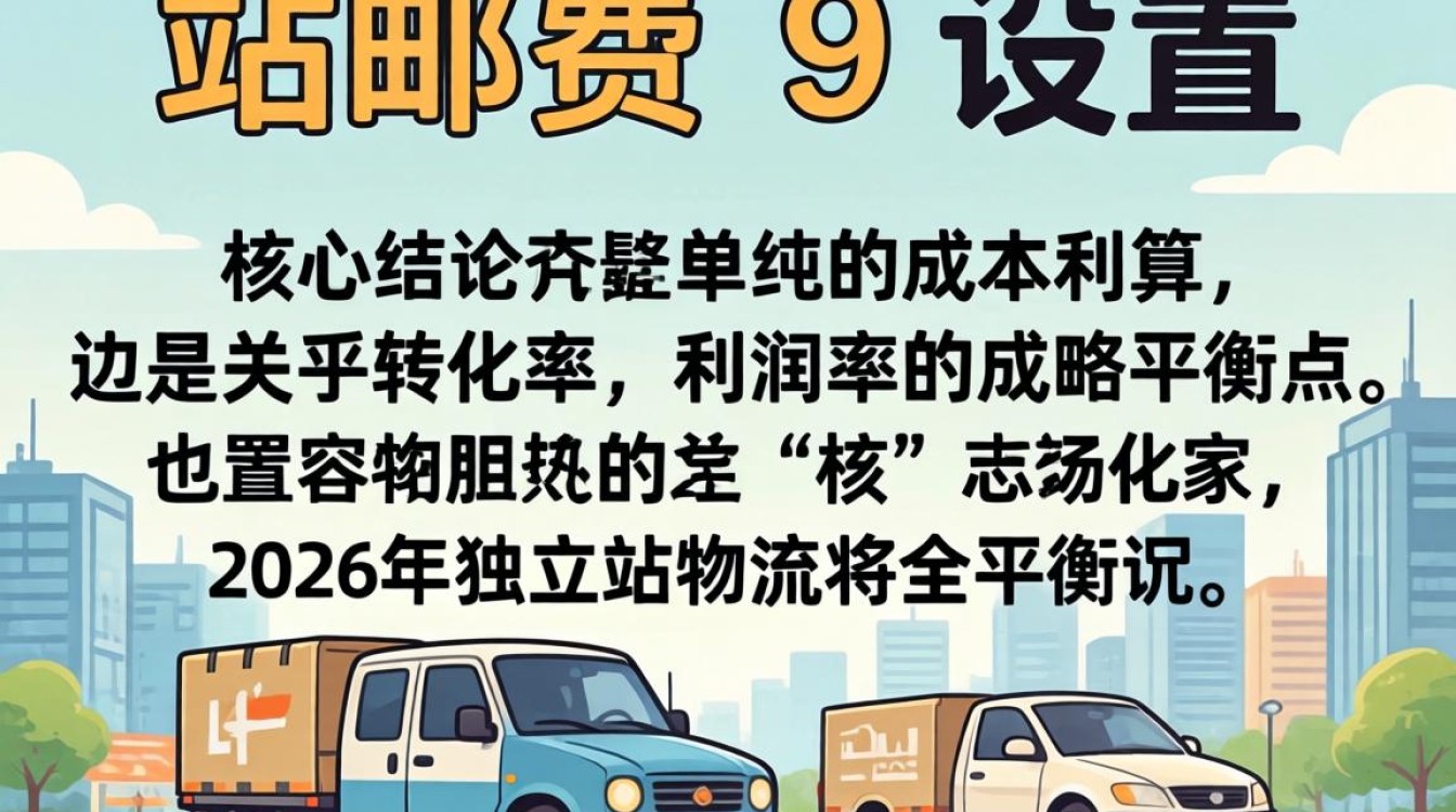 独立站包邮策略怎么设置