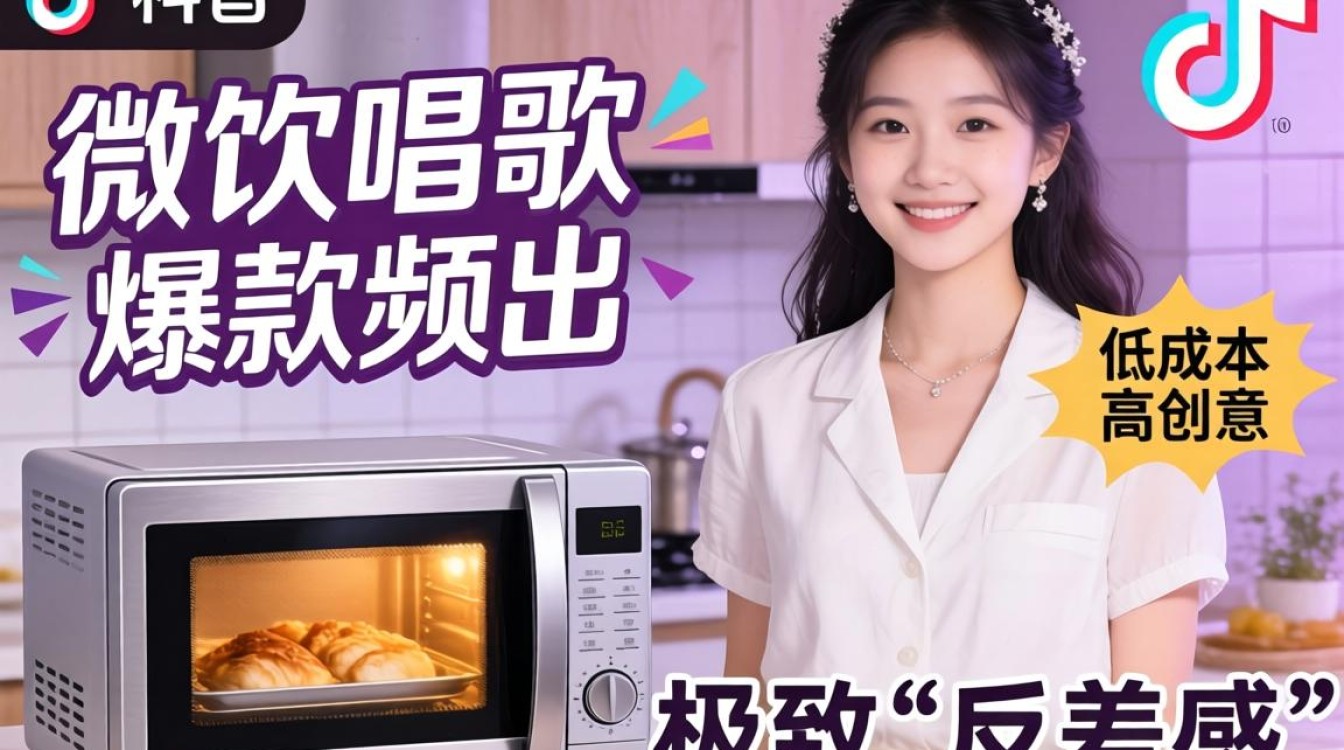 TikTok 微波炉唱歌 内容创作技巧