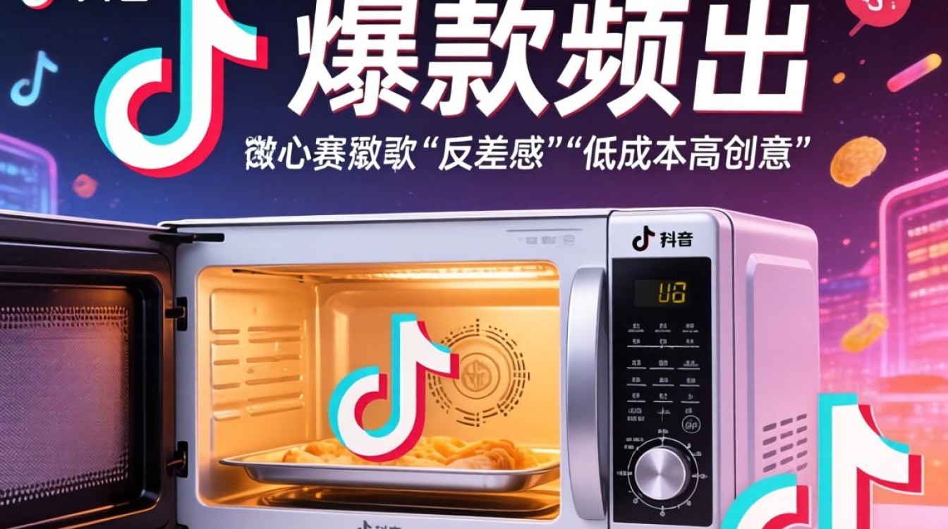 TikTok 微波炉唱歌 内容创作技巧