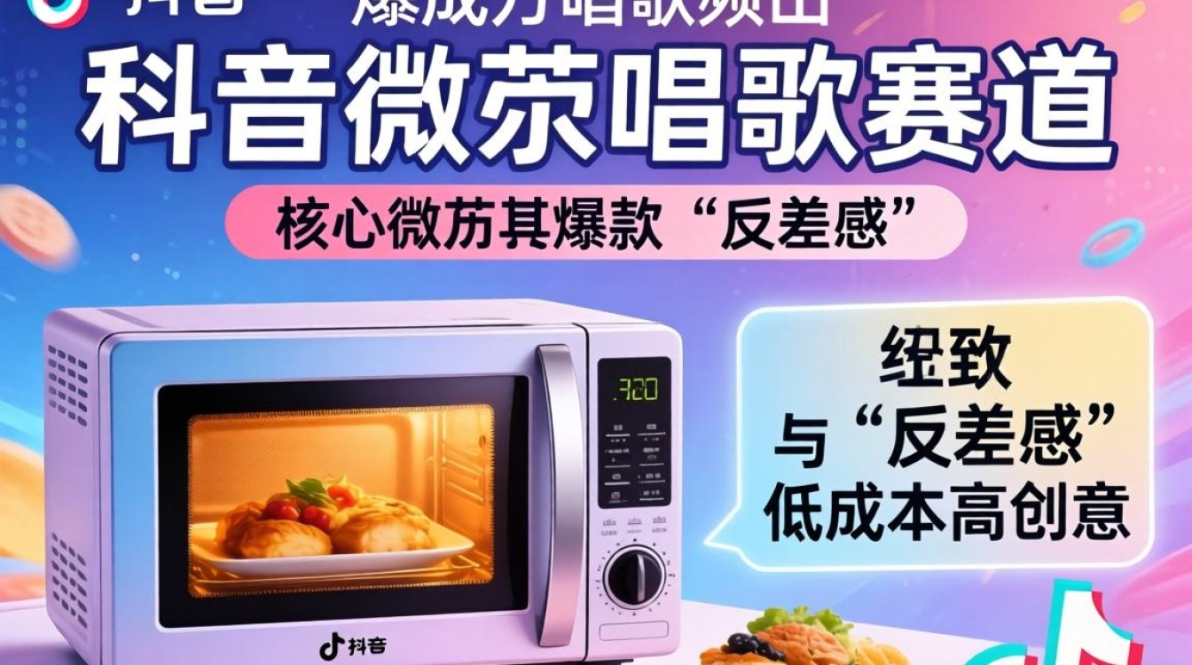 TikTok 微波炉唱歌 内容创作技巧