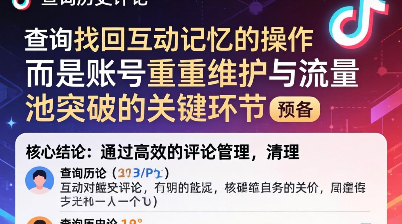 抖音怎么查询我评论过的 突破流量池权重优化