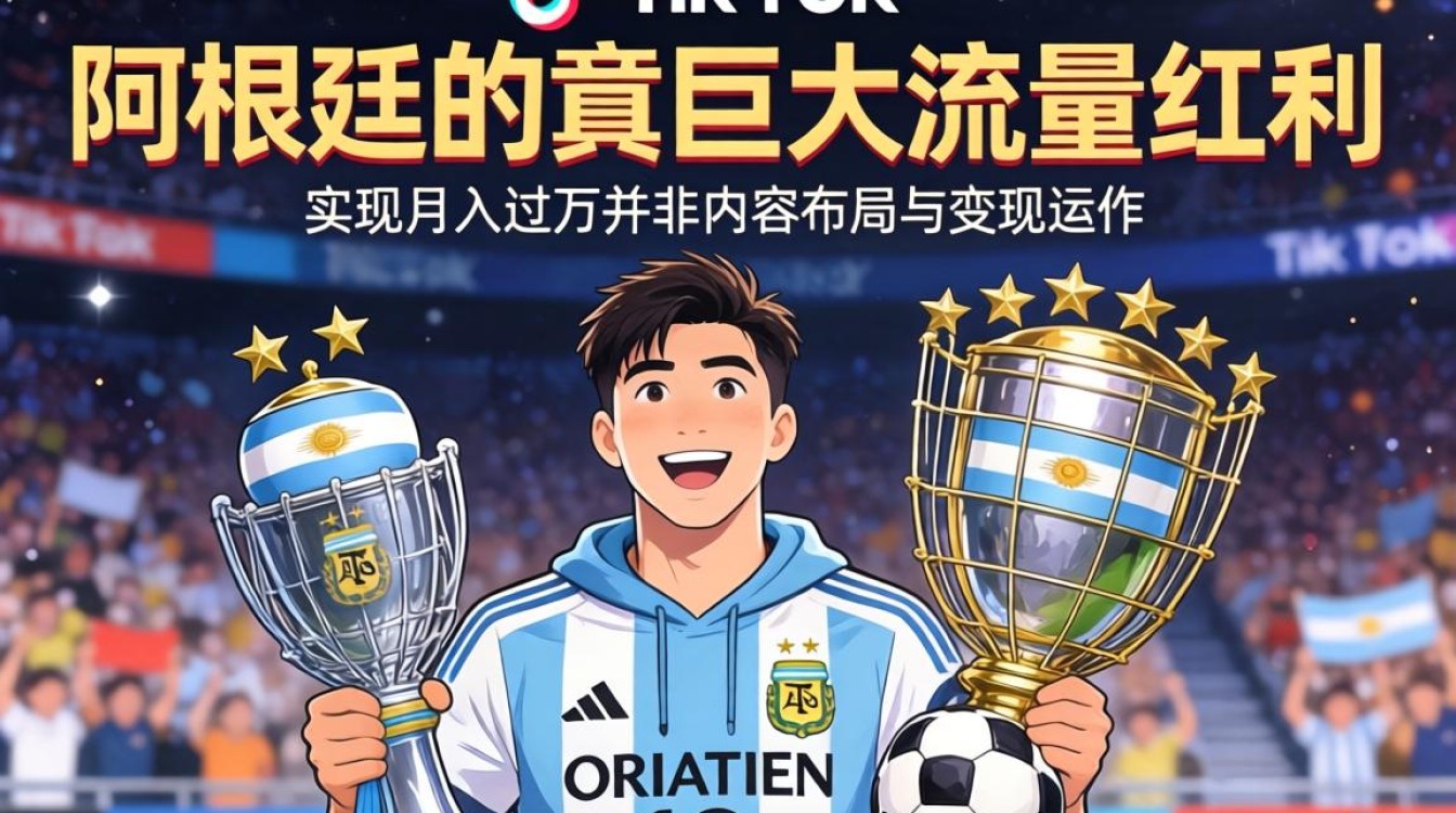 TikTok阿根廷夺冠如何变现