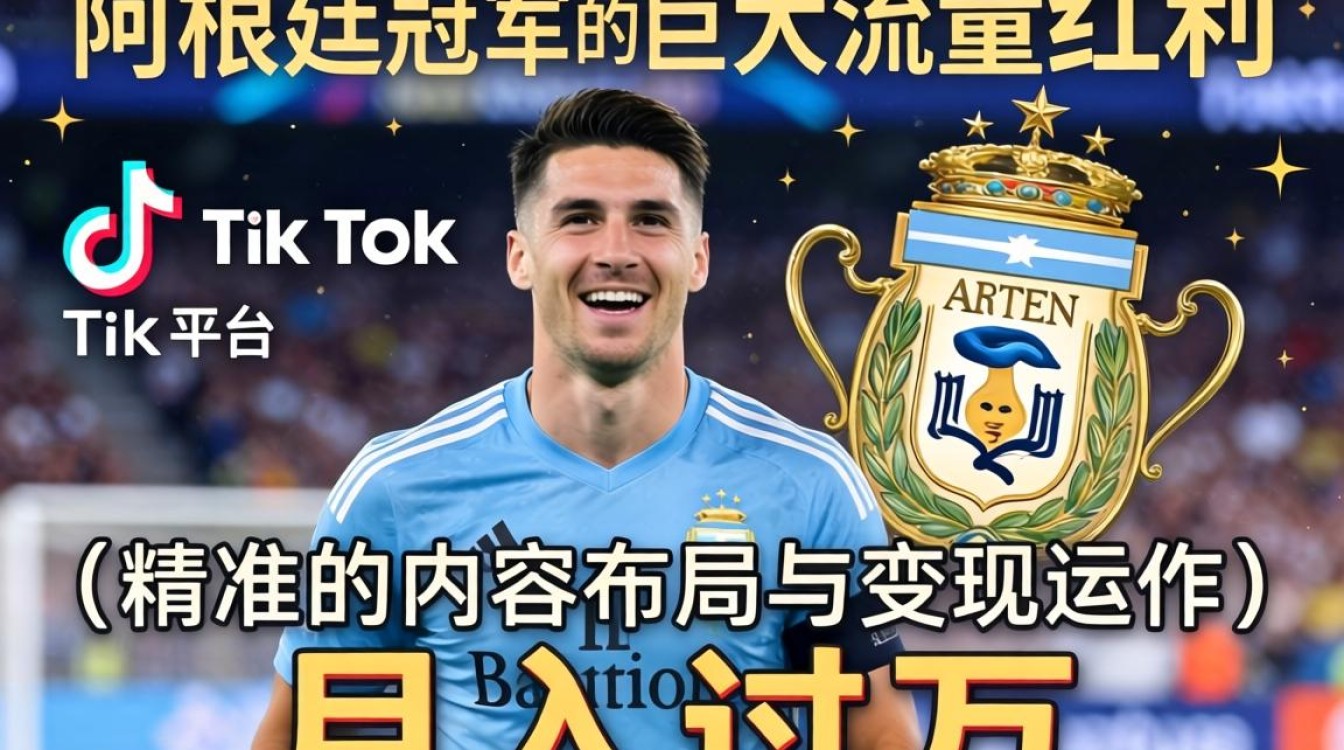 TikTok阿根廷夺冠如何变现