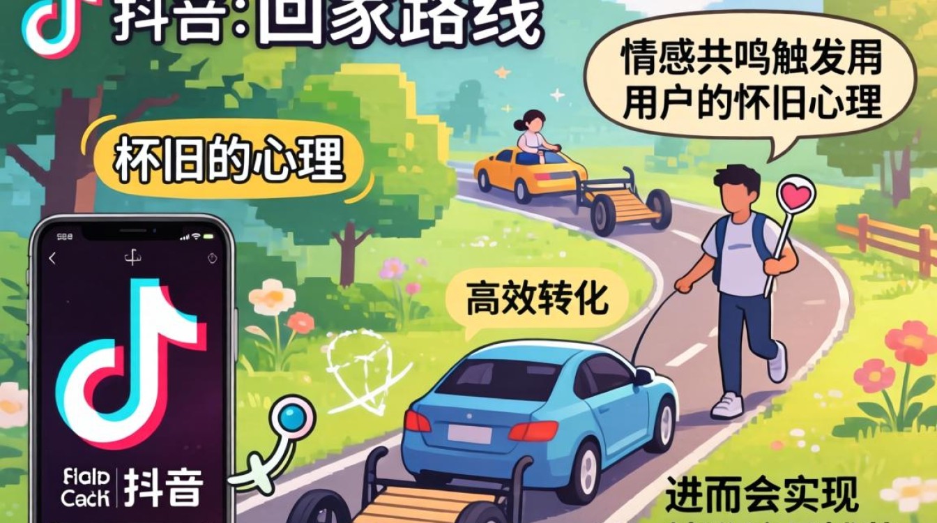 抖音回家路线怎么做的