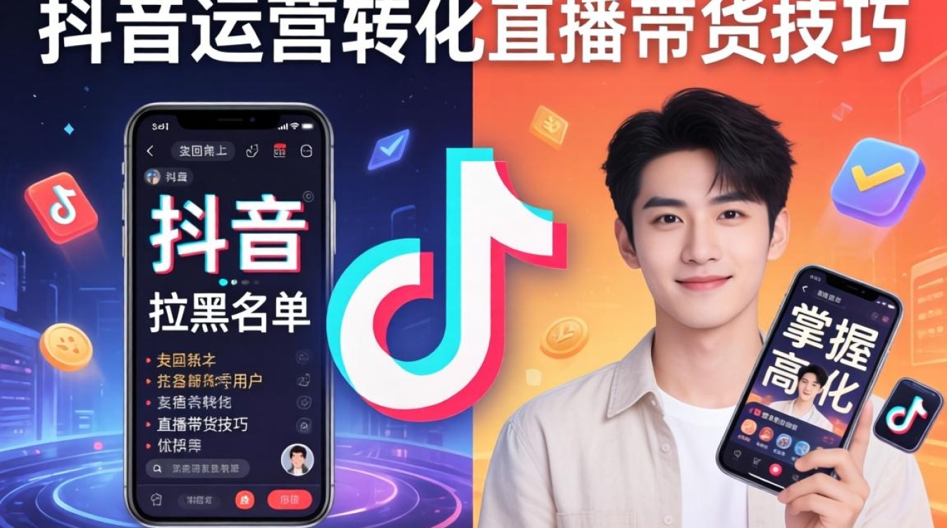 抖音怎么吧拉黑的人找到 直播带货玩法与技巧