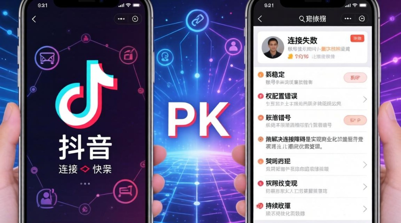 抖音pk连接失败是什么原因