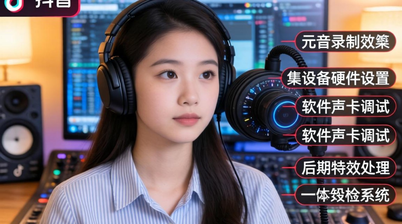 抖音里的元音怎么录的