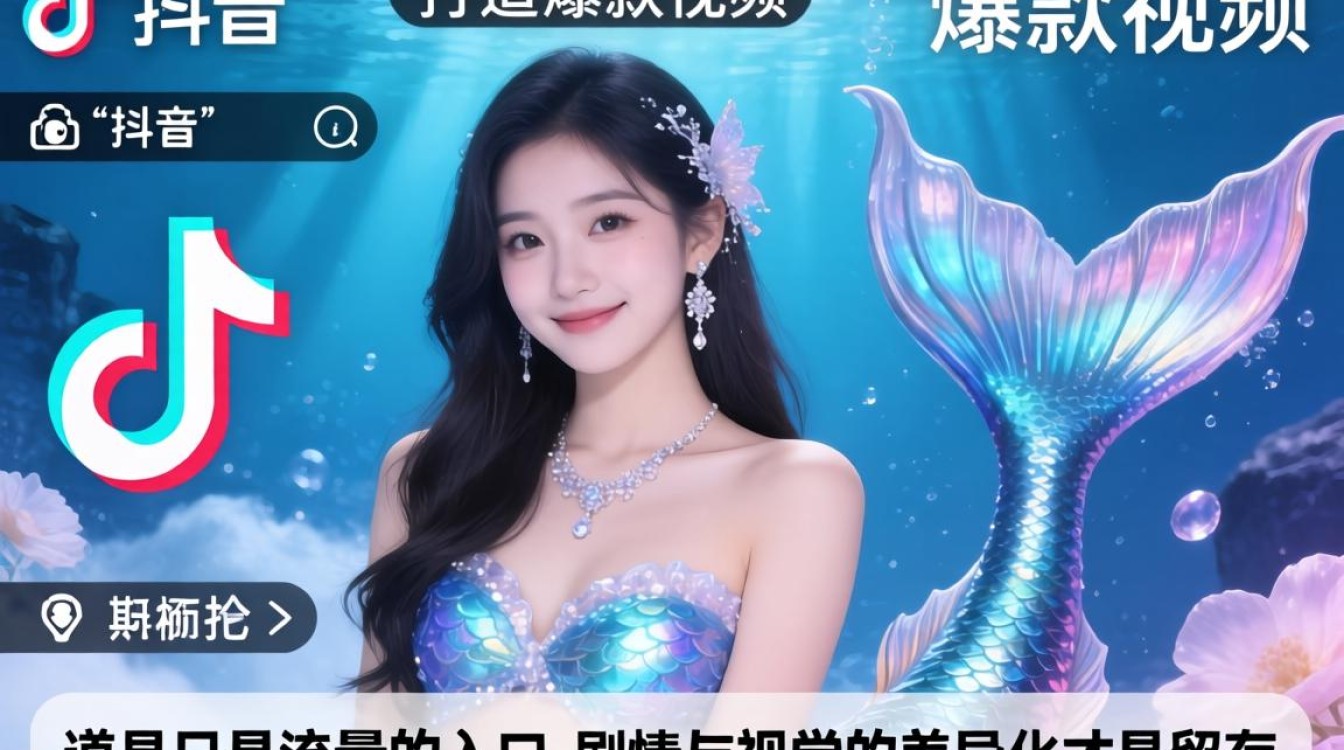 抖音人鱼特效怎么弄教程