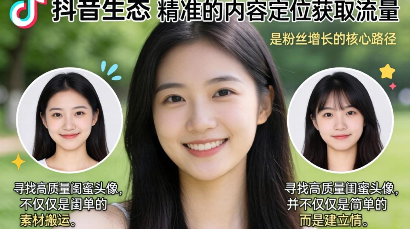 抖音上怎么找闺蜜头像 粉丝增长运营秘籍