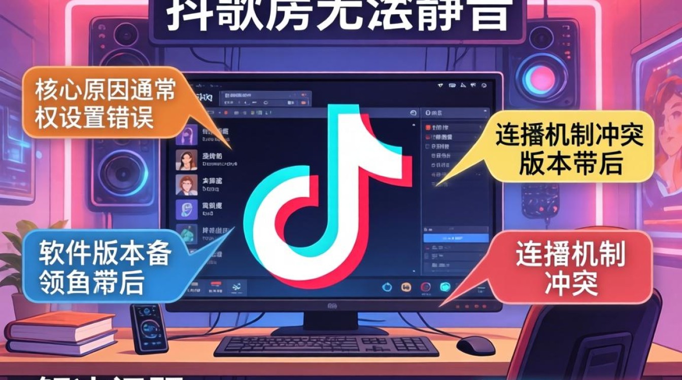 抖音k歌房静音不了是什么原因