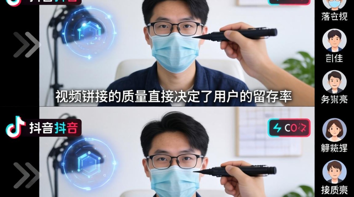 抖音两段视频怎么拼接 精准引流营销策略