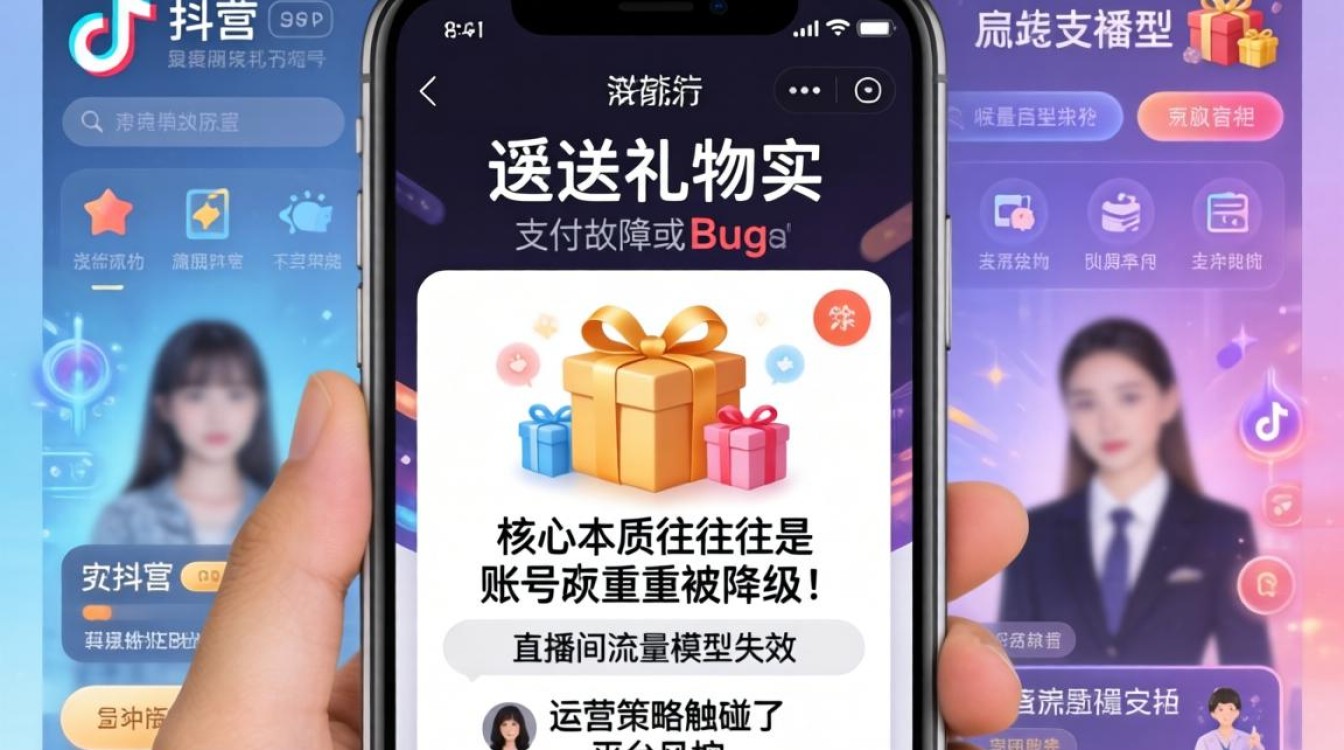 抖音礼物送不出去是什么原因