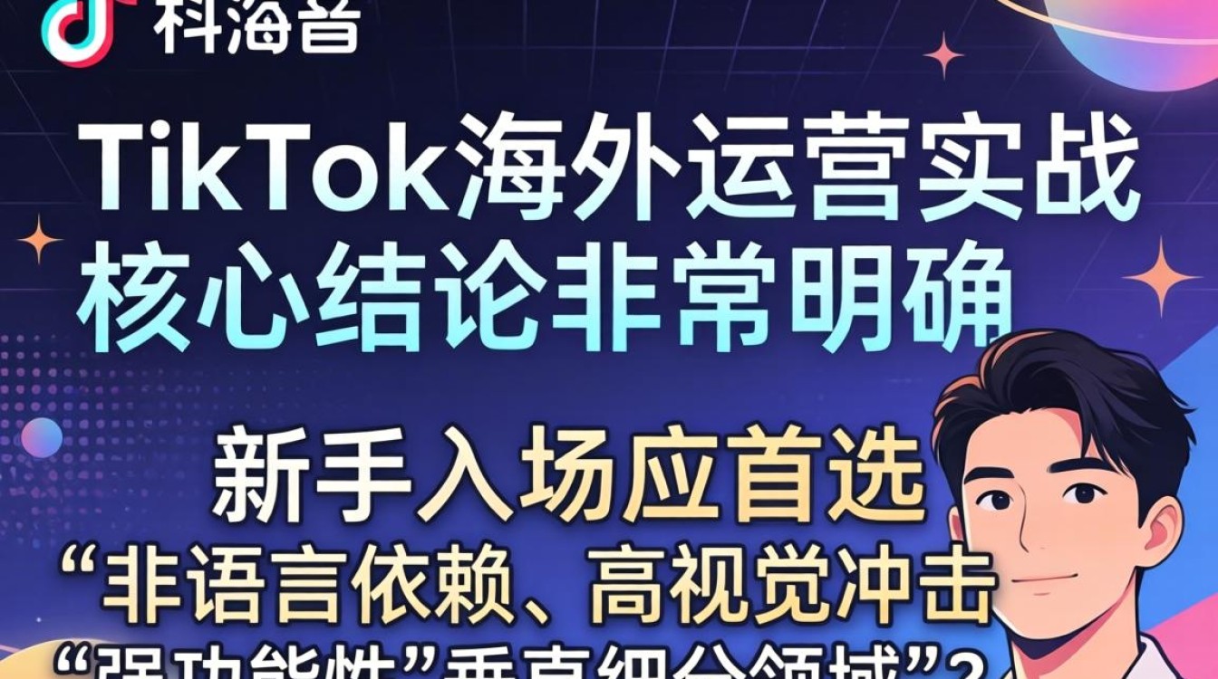 TikTok选什么领域好做