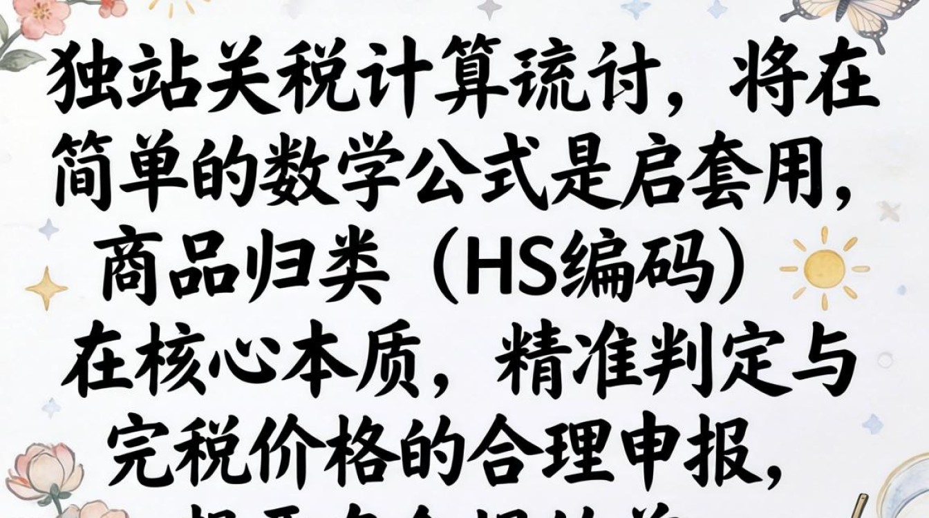 独立站关税计算方法详解