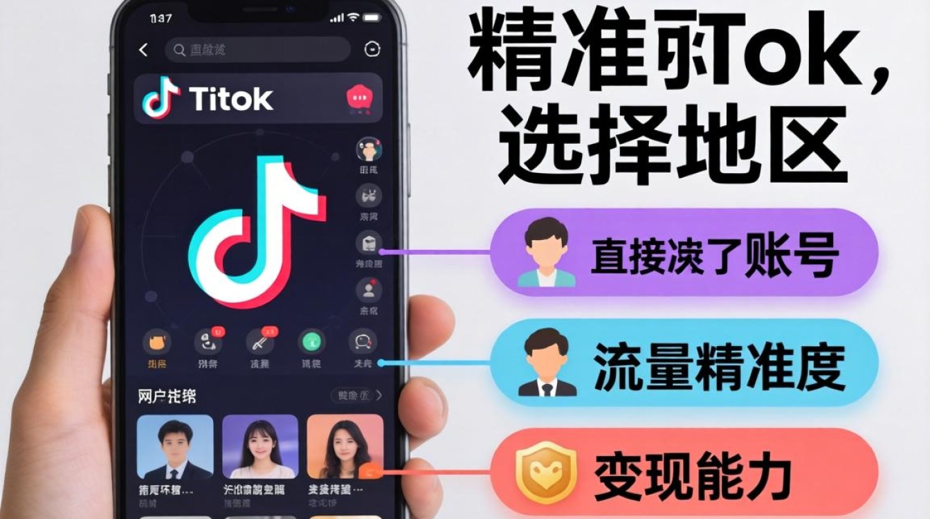 TikTok选择地区如何操作