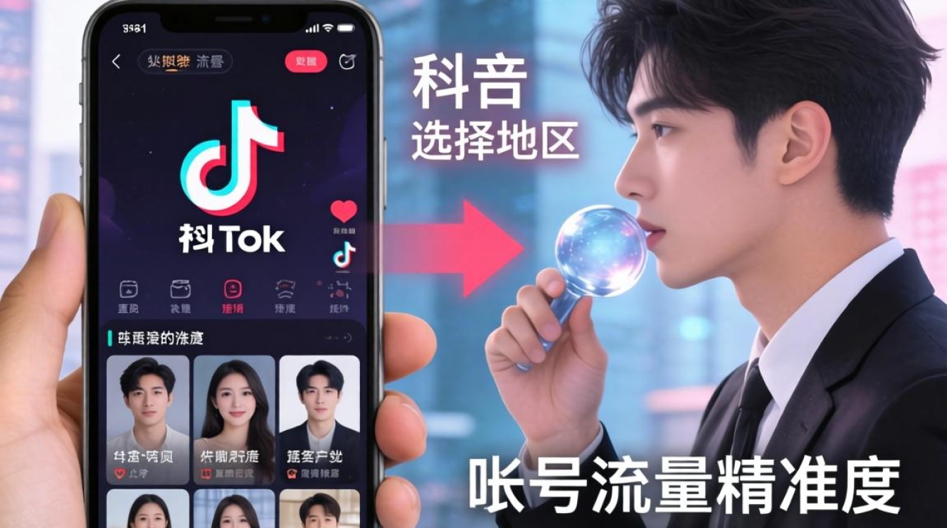 TikTok选择地区如何操作