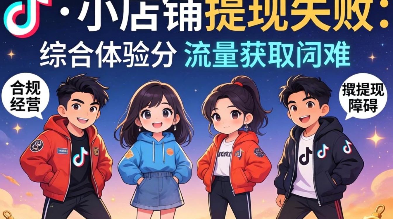 抖音小店提现失败是什么原因