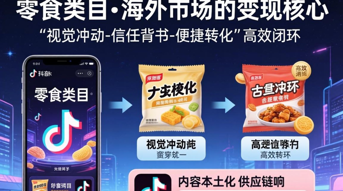 TikTok零食类目如何变现