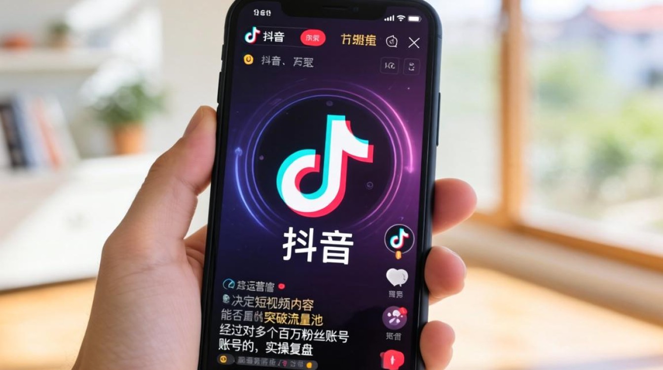 手机看抖音怎么配音乐呢