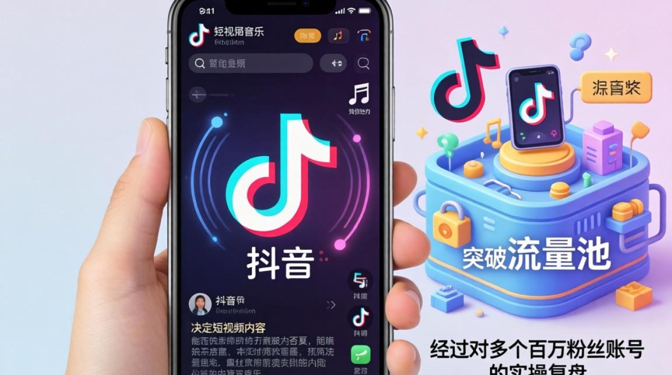 手机看抖音怎么配音乐呢