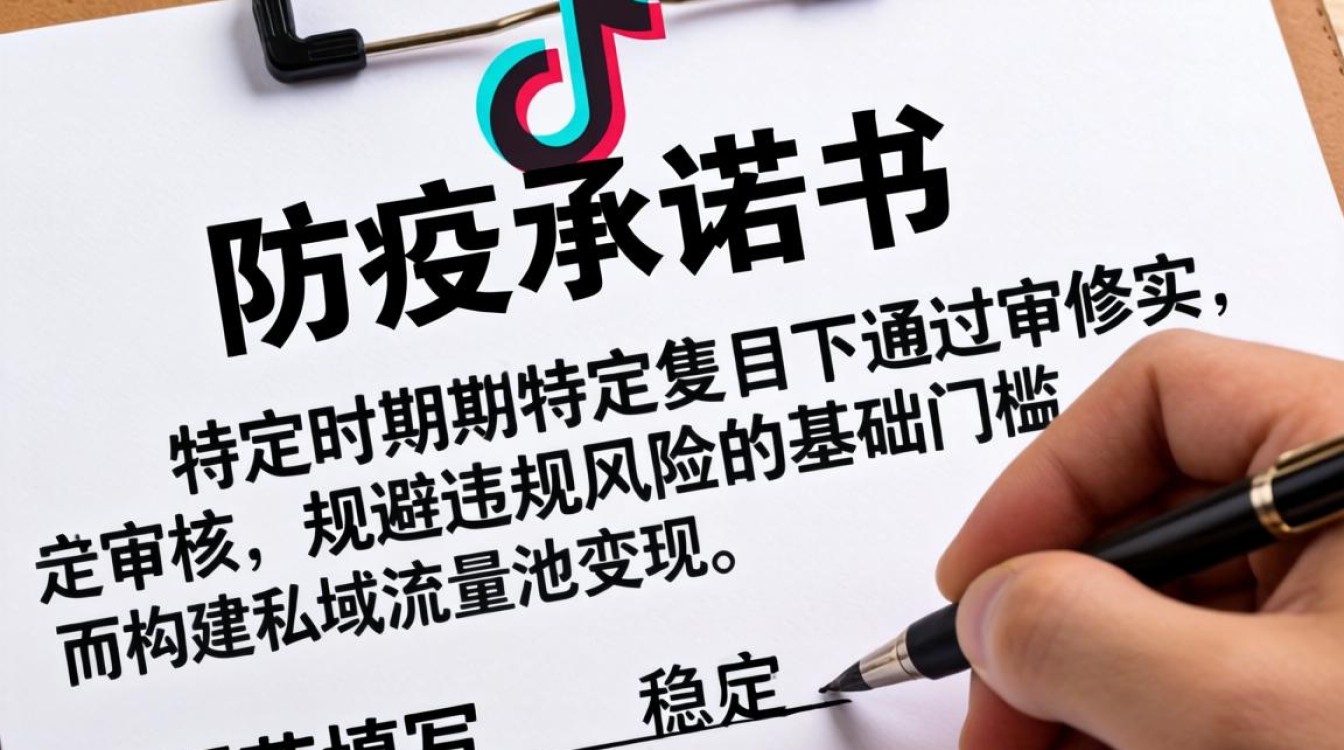 抖音防疫承诺书填写步骤详解