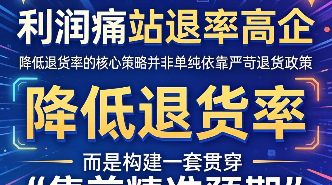 独立站降低退货率的实用方法